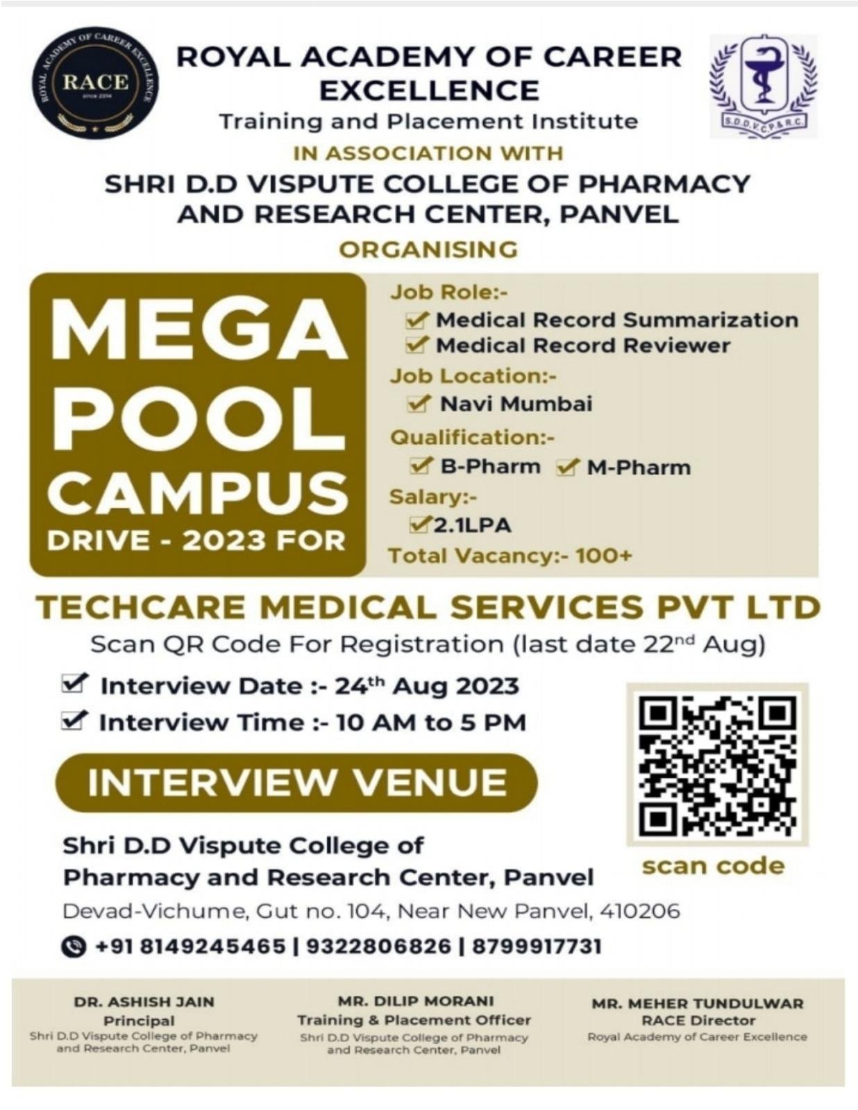 RACE medical coding placement poster – healthcare job success 2023