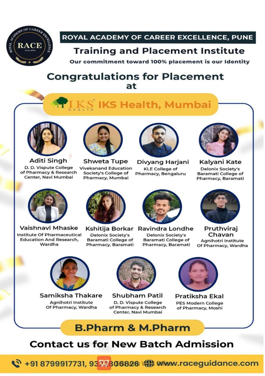 RACE medical coding placement poster – healthcare job success 2024