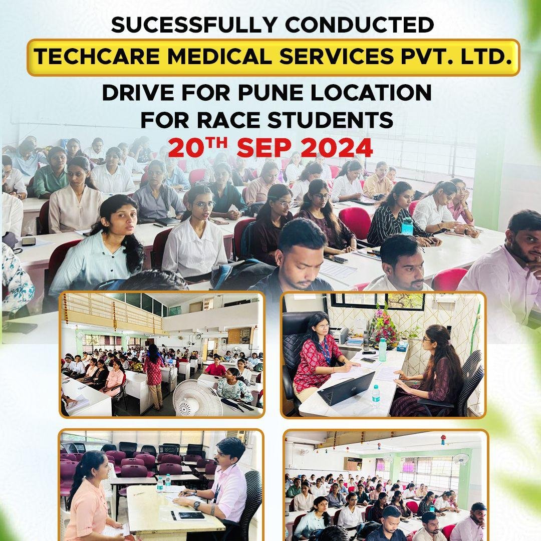 RACE placement drive 2023 – medical coding and healthcare campus hiring event