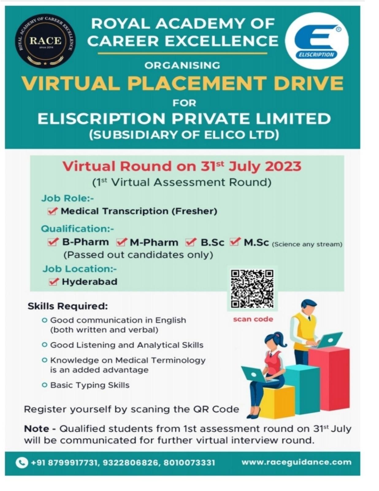 RACE student success story – medical coding placement 2023