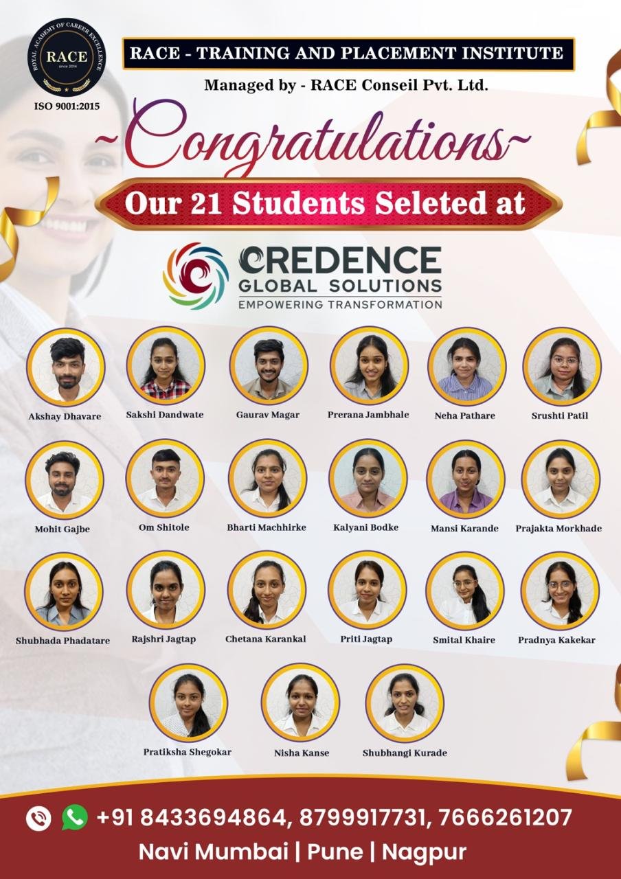 RACE medical coding placement poster – healthcare job success 2026